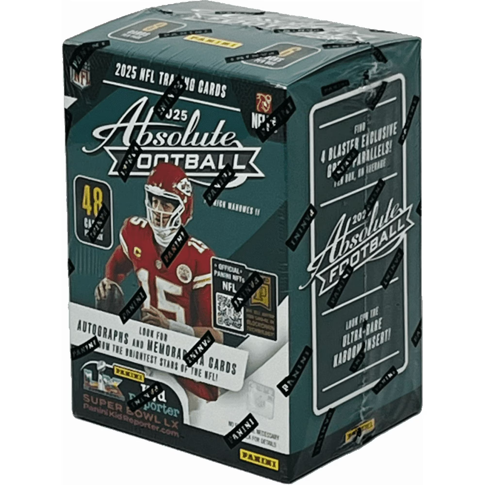 2025 Panini Absolute Football Blaster Box (Green Parallels)