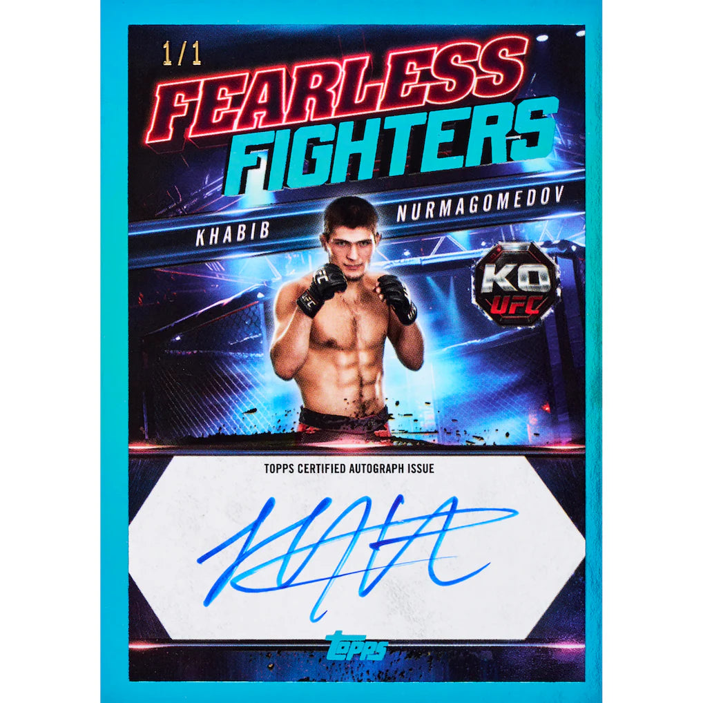 2025 Topps UFC Knockout Hobby Box