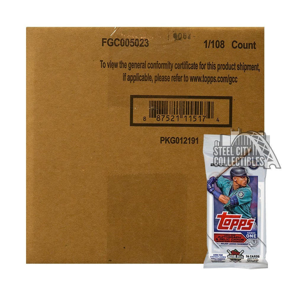 2023 Topps Series 1 MLB Fat Packs Case