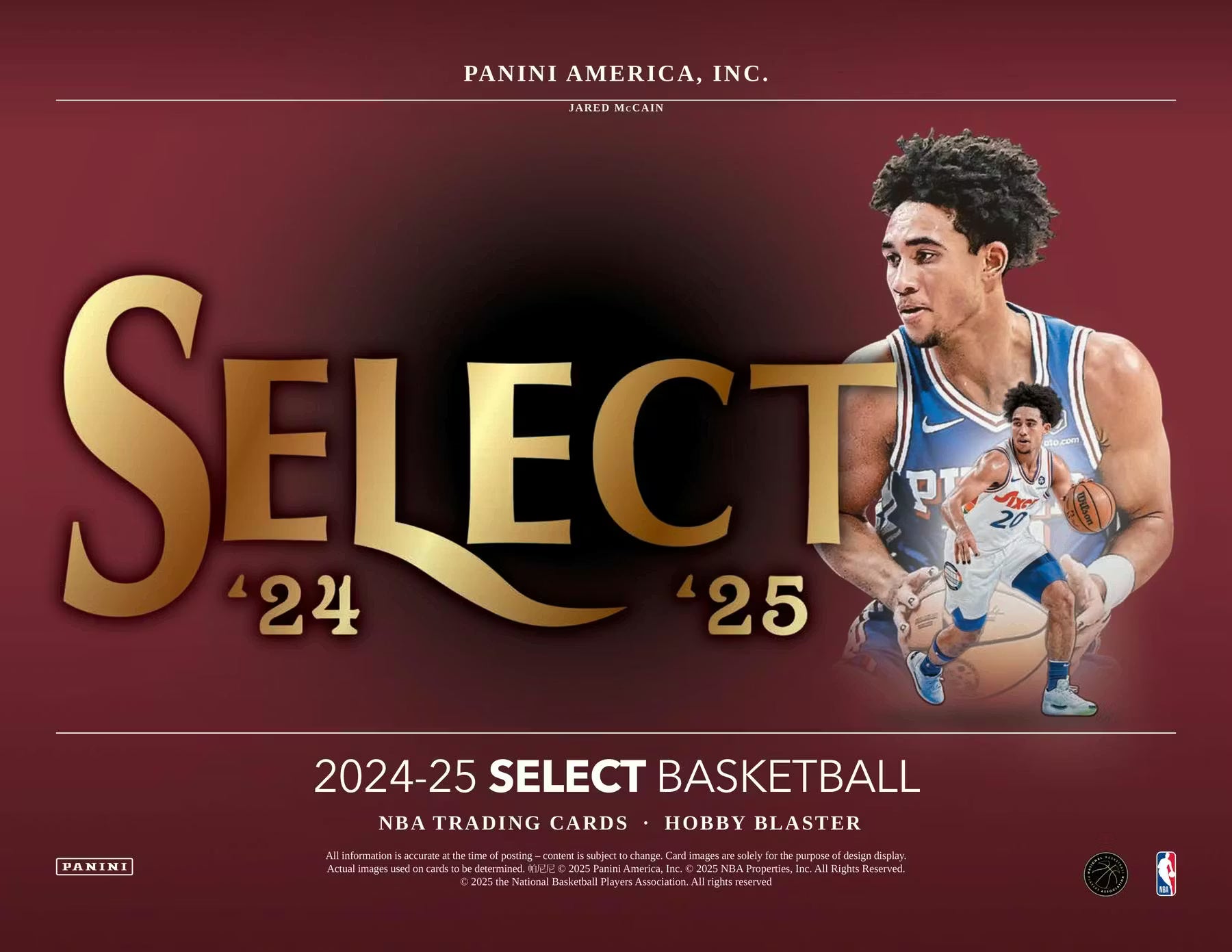2024/25 Panini Select Basketball 6-Pack Hobby Blaster 20-Box Case