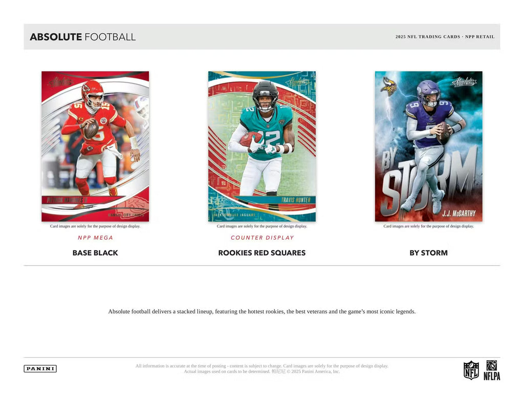2025 Panini Absolute NFL Mega Box