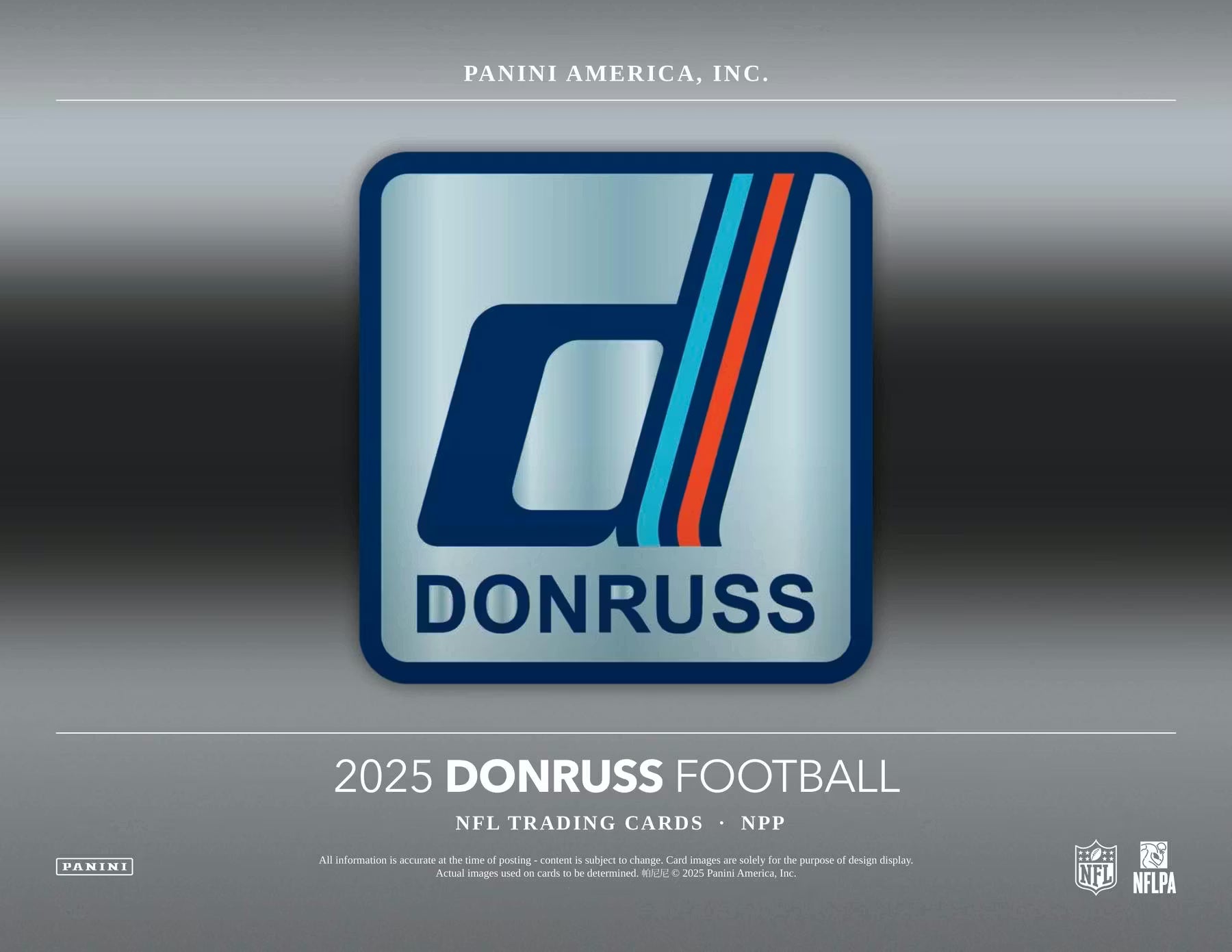 2025 Panini Donruss Football Mega 20-Box Case