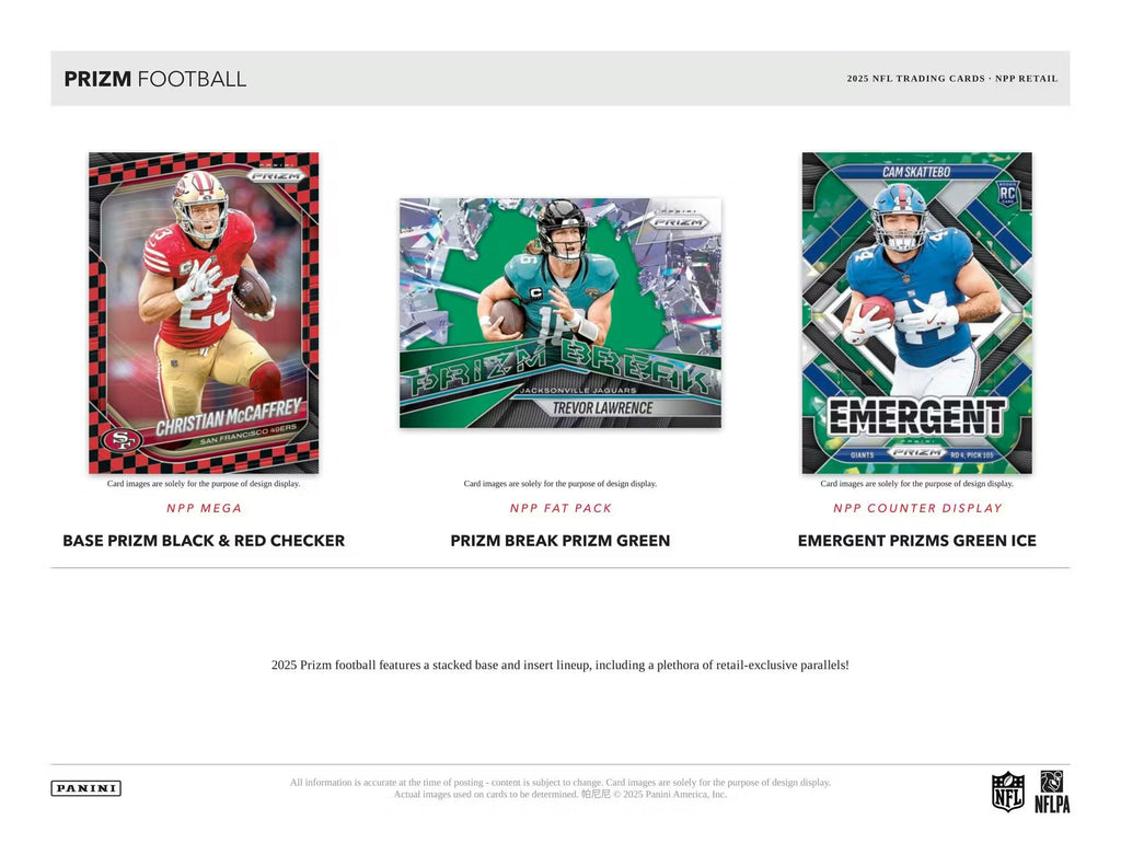 2025 Panini Prizm Football 6-Pack Blaster Box