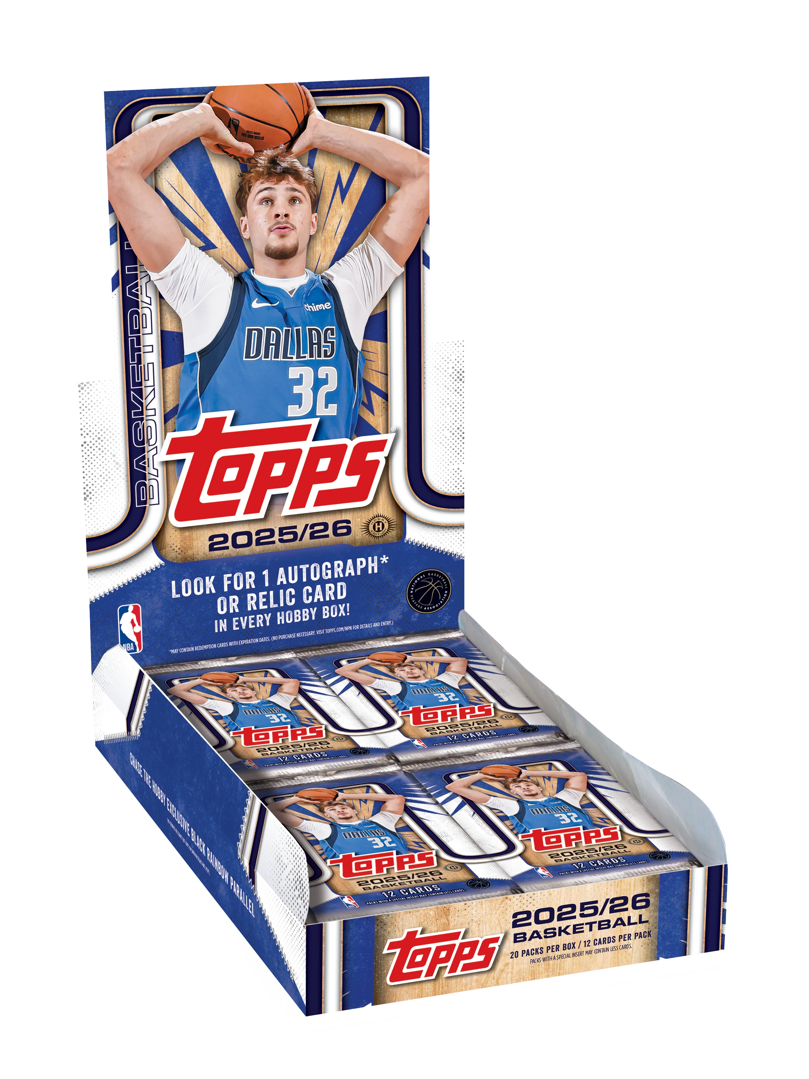 2025 Topps NBA Hobby Box
