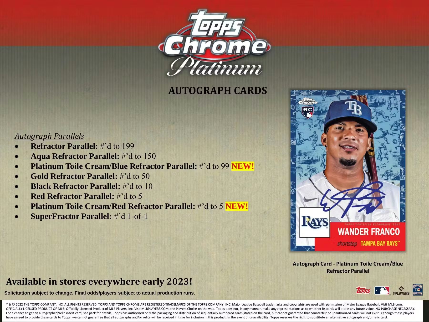 2022 Topps Chrome Platinum Anniversary Baseball Blaster Box