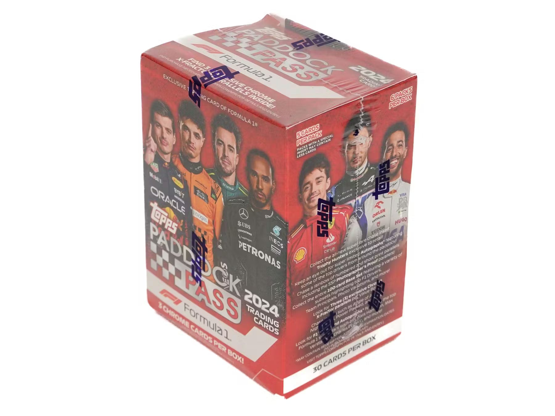2024 Topps Paddock Pass F1 Formula 1 6-Pack Blaster Box