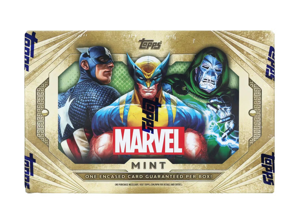 2025 Topps Mint Marvel Hobby 10 Box Case