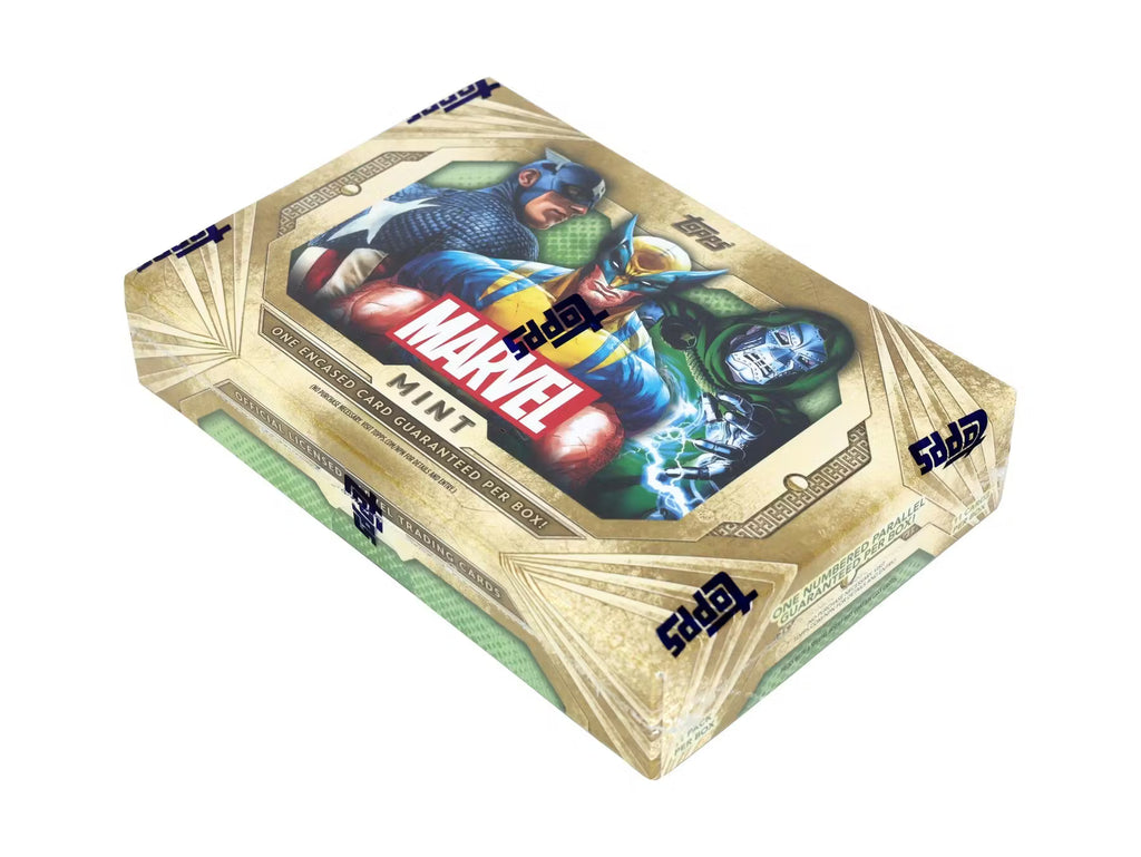 2025 Topps Mint Marvel Hobby 10 Box Case