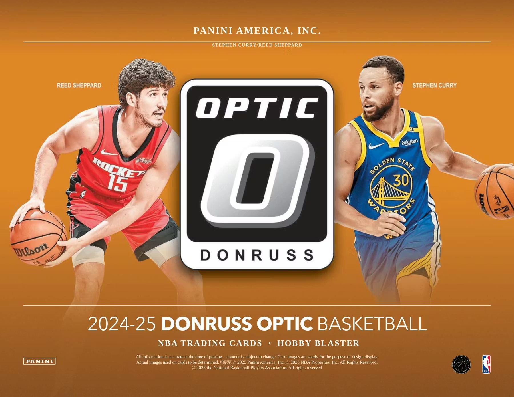 2024/25 Panini Donruss Optic Basketball 6-Pack Hobby Blaster 20-Box Case
