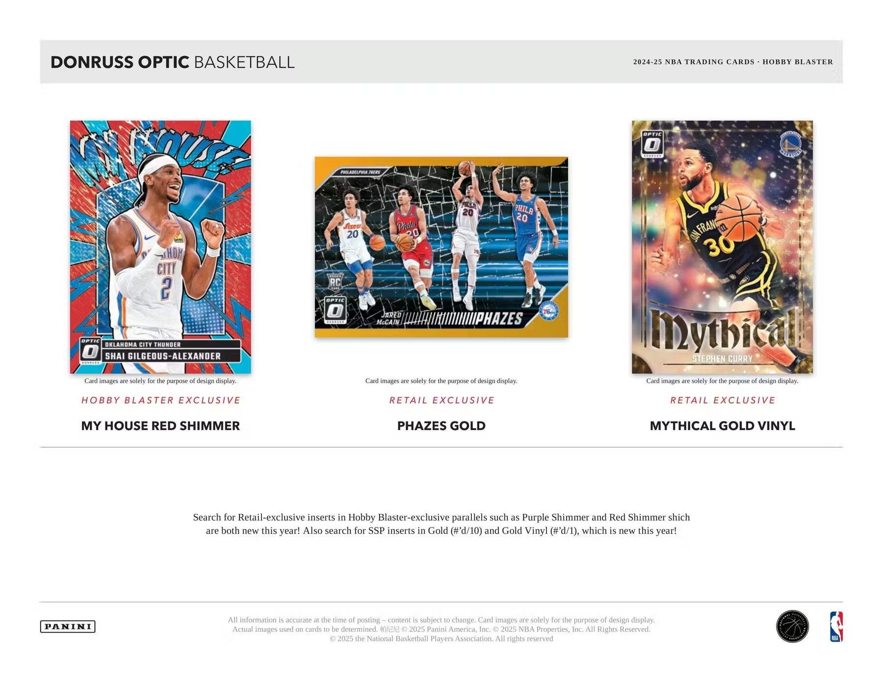 2024/25 Panini Donruss Optic Basketball Hobby Blaster Box