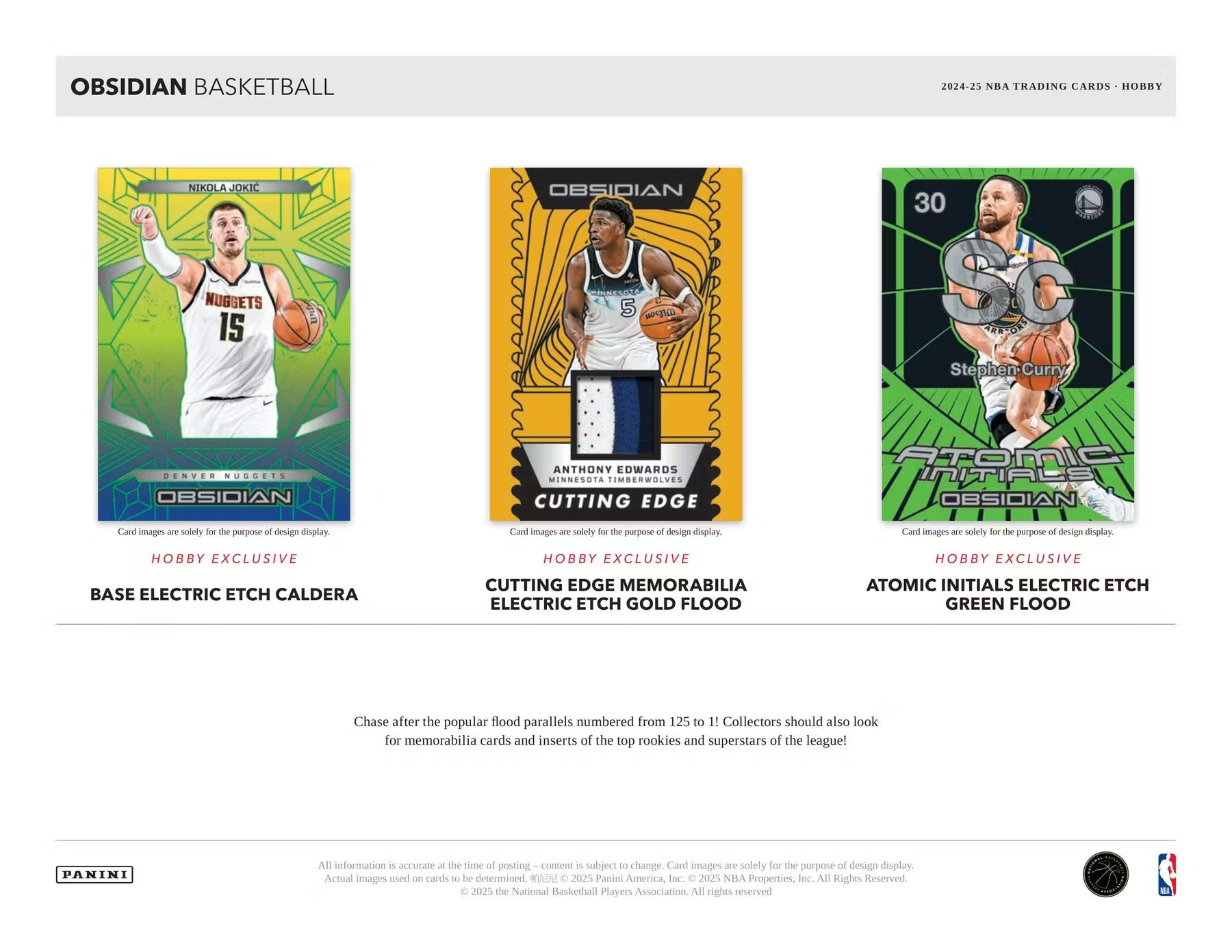 2024-25 Panini Obsidian FOTL Hobby Box