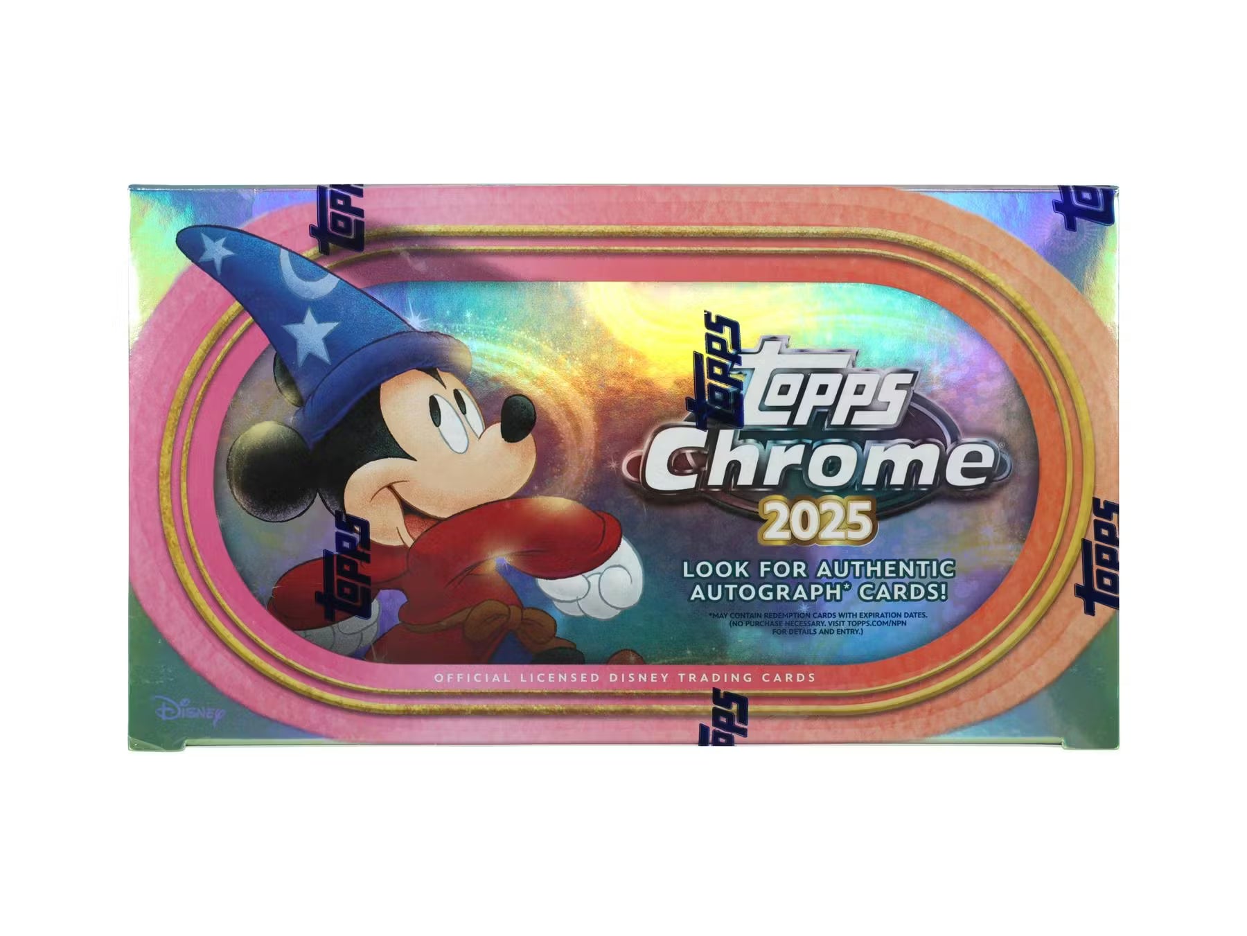 2025 Topps Disney Chrome Hobby 12-Box Case