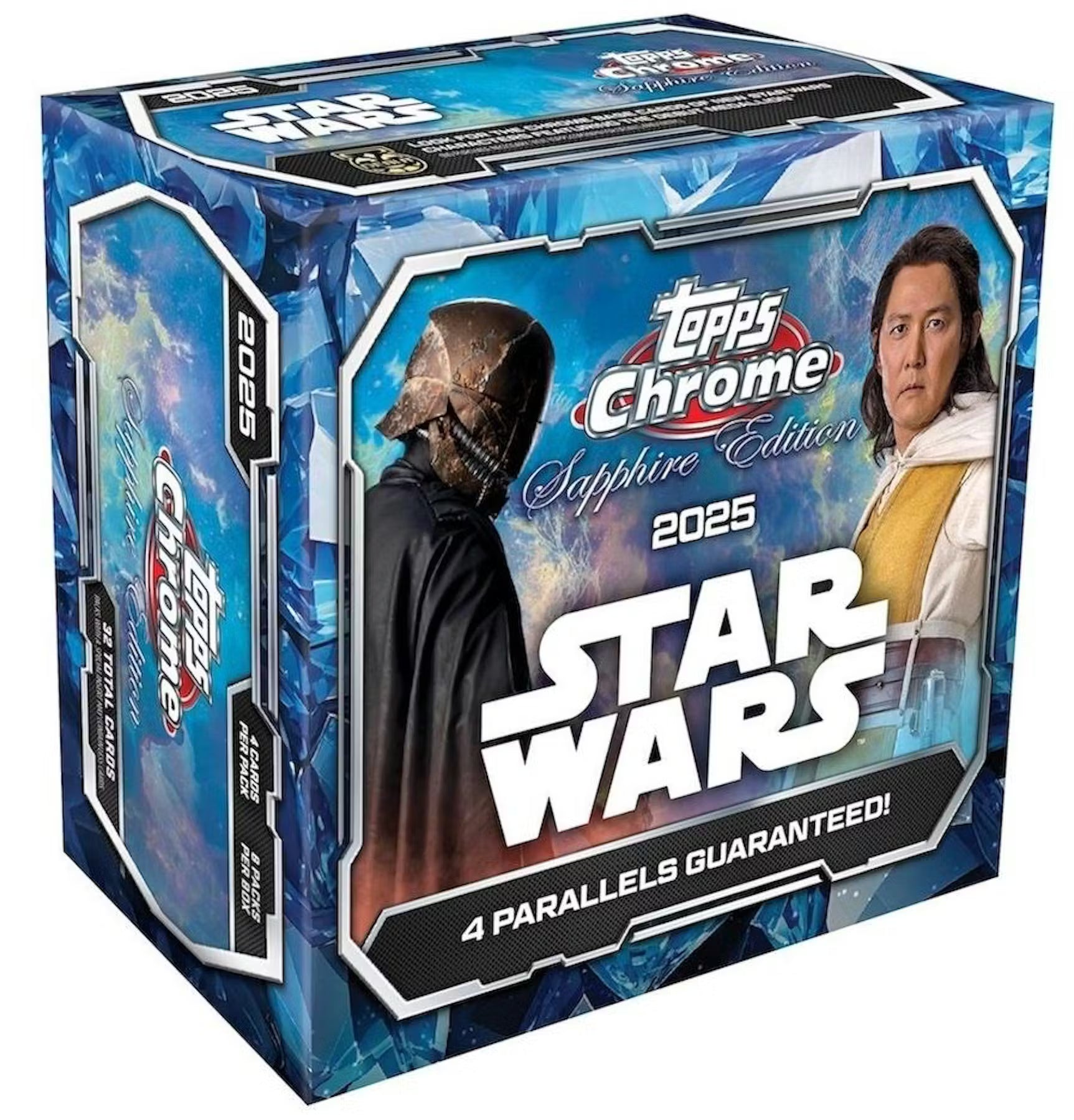 2025 Topps Star Wars Chrome Sapphire Edition Hobby 10-Box Case