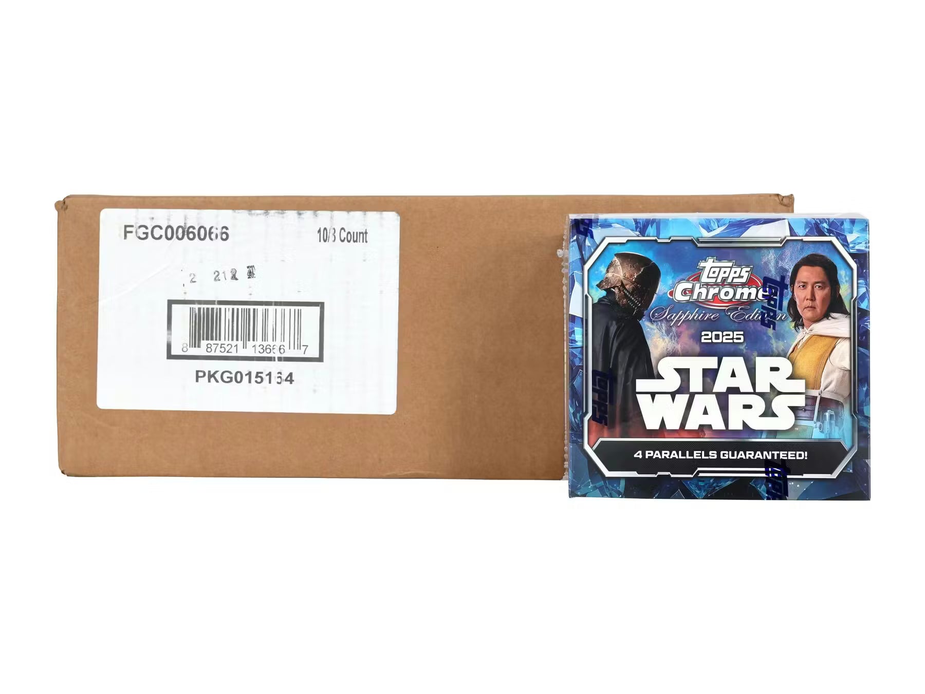 2025 Topps Star Wars Chrome Sapphire Edition Hobby 10-Box Case