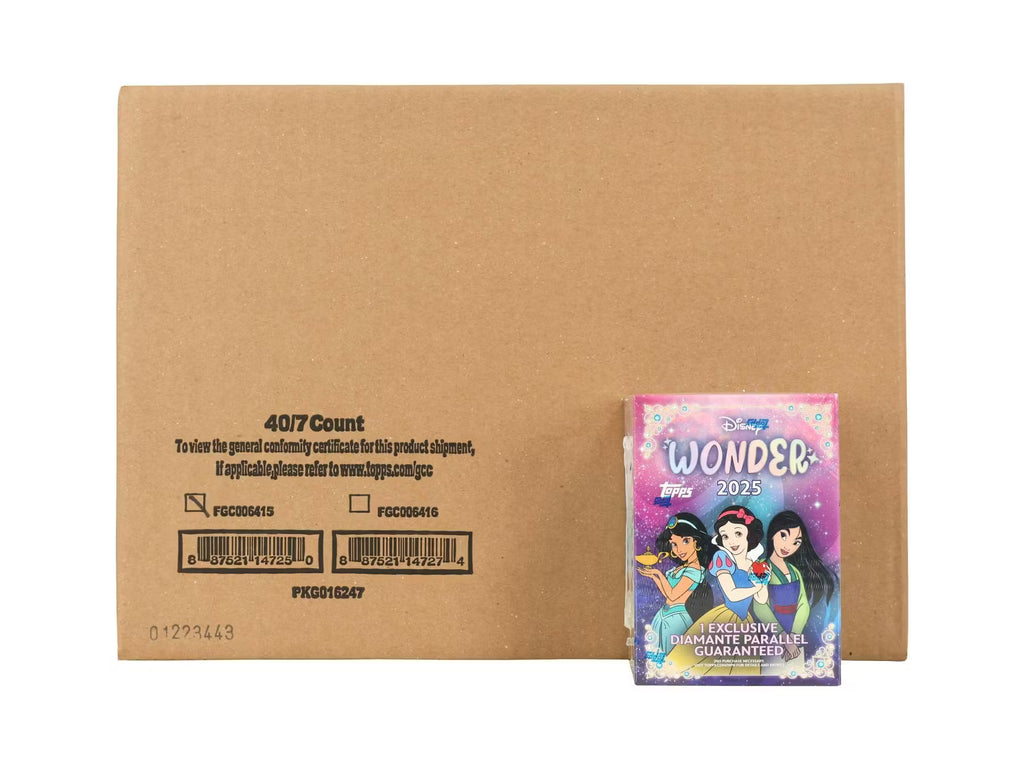 2025 Topps Disney Wonder 7-Pack Blaster 40-Box Case