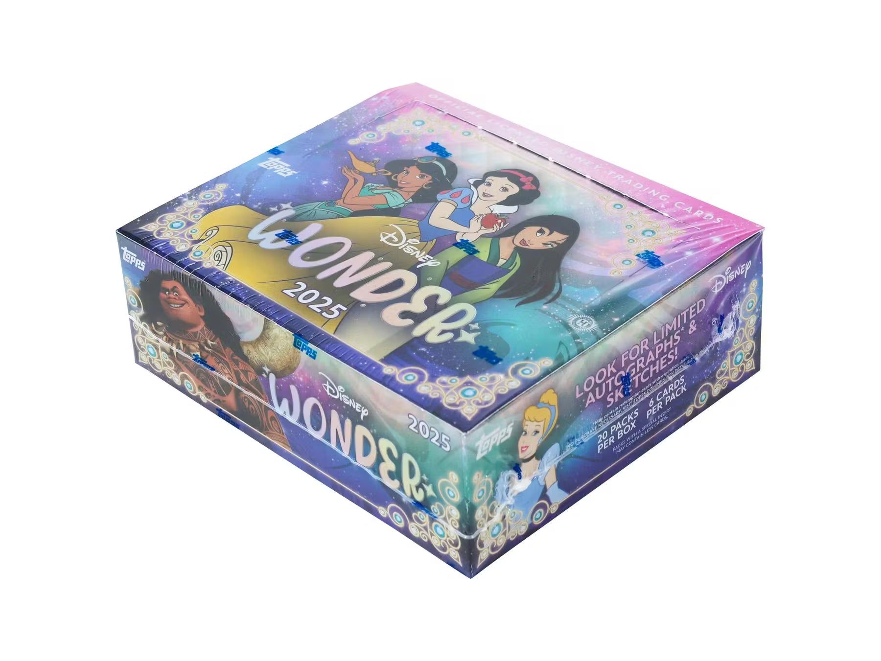 2025 Topps Disney Wonder Hobby 12-Box Case