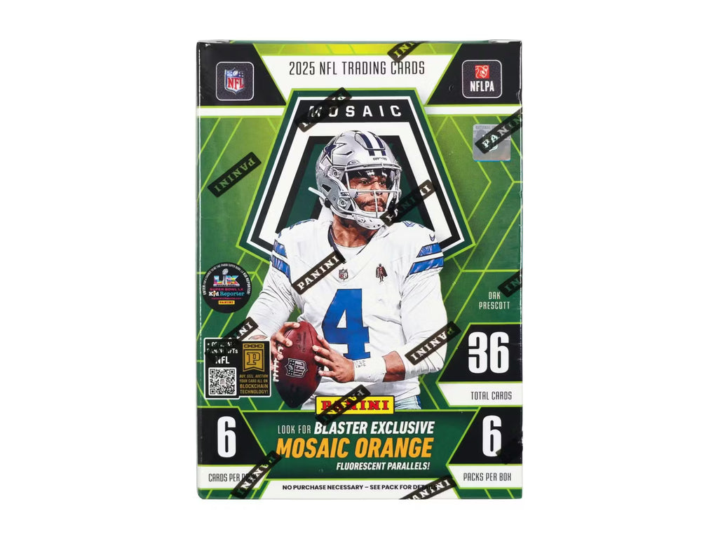 2025 NFL Mosaic Football Blaster Box