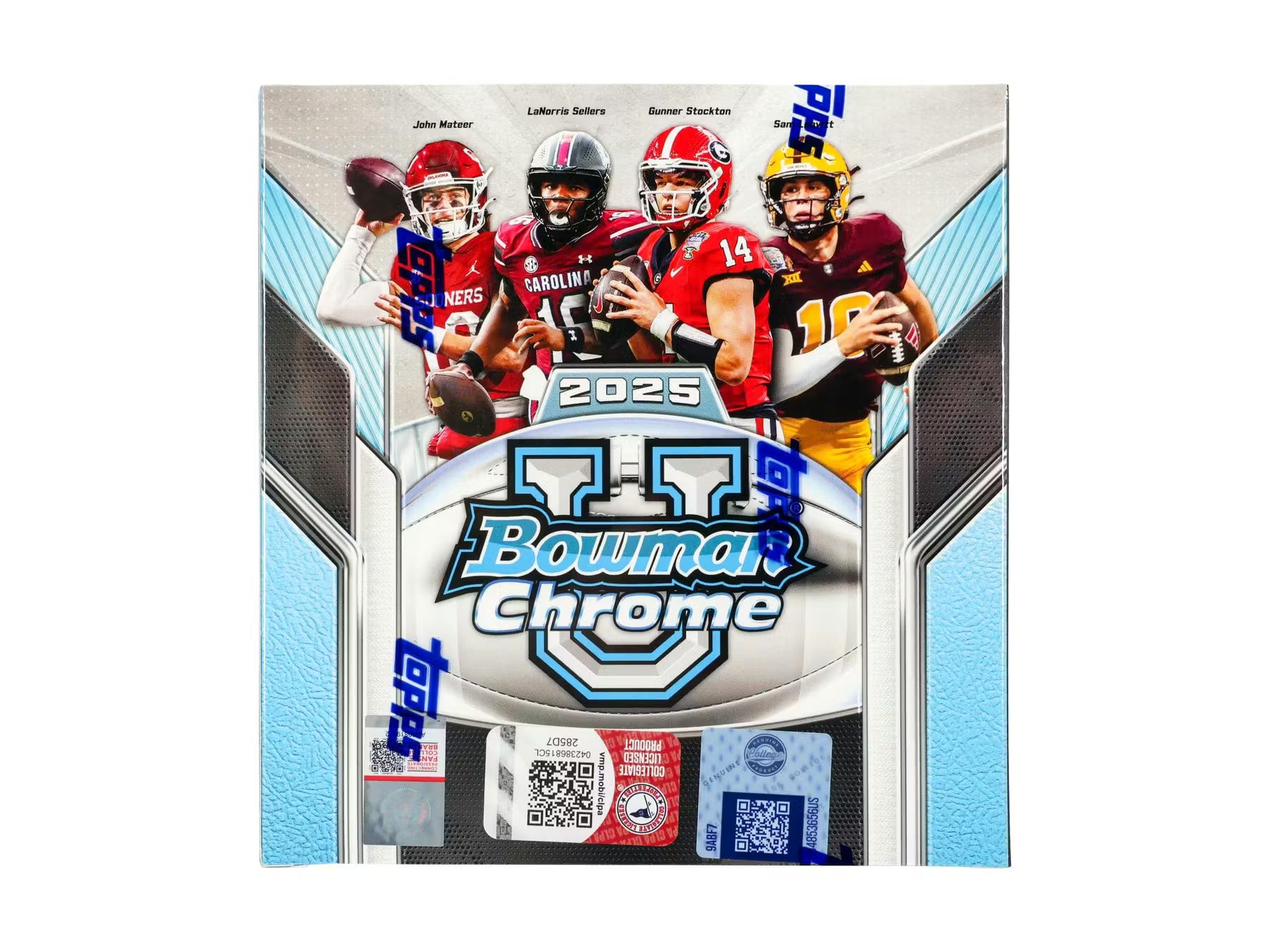 2025 Topps Bowman University Chrome Football Mega Box