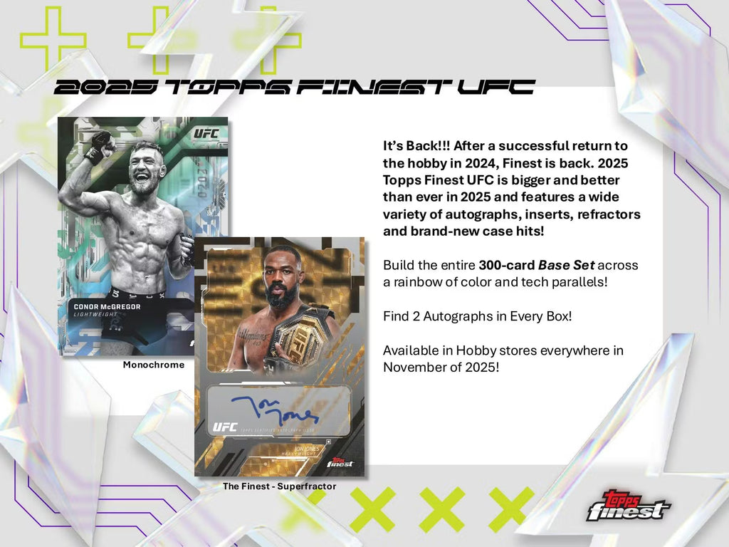 2025 Topps UFC Finest Hobby Box