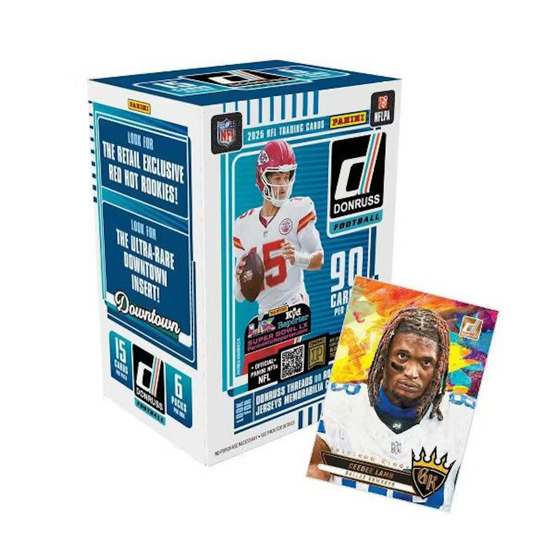 2025 NFL Donruss Football Blaster Box