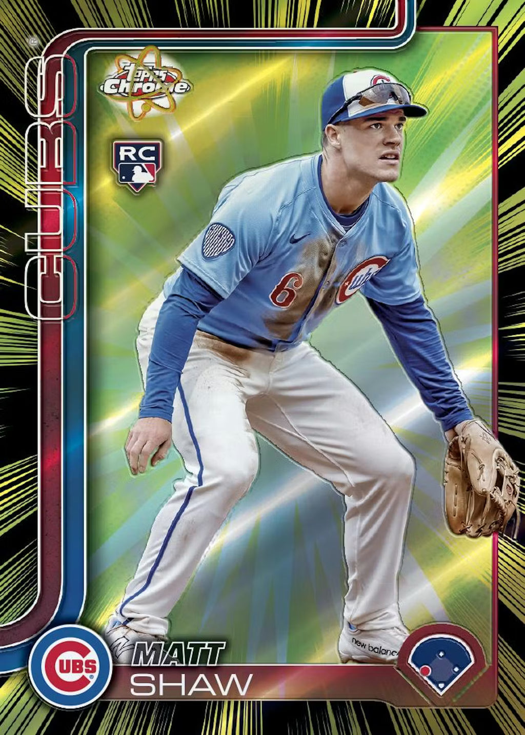 2025 Topps Chrome Update Series Blaster Box