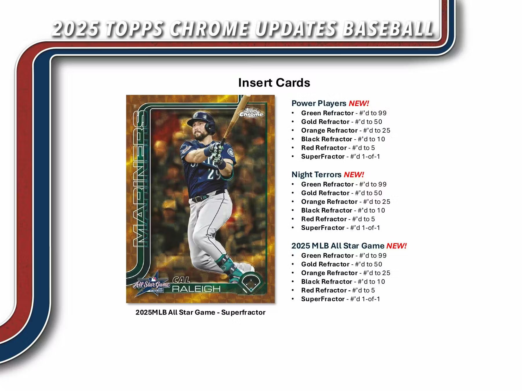 2025 Topps Chrome Update Series Blaster Box