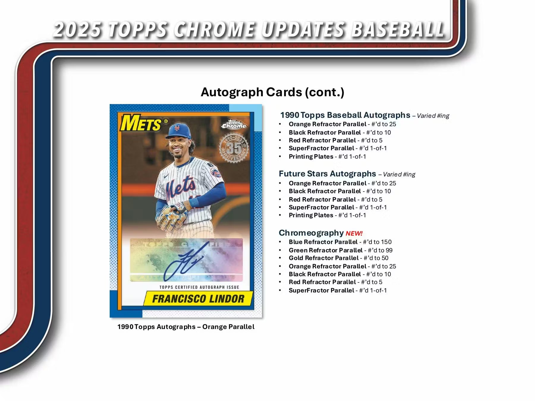 2025 Topps Chrome Update Series Blaster Box