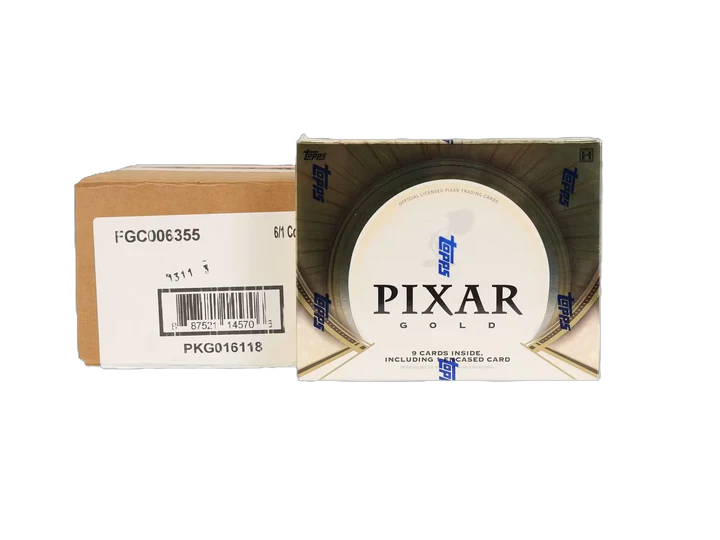 2025 Pixar Gold Hobby 6-Box Case