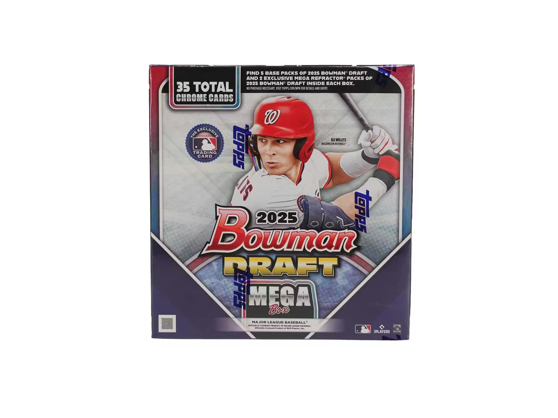 2025 Bowman Draft Baseball Mega 20-Box Case