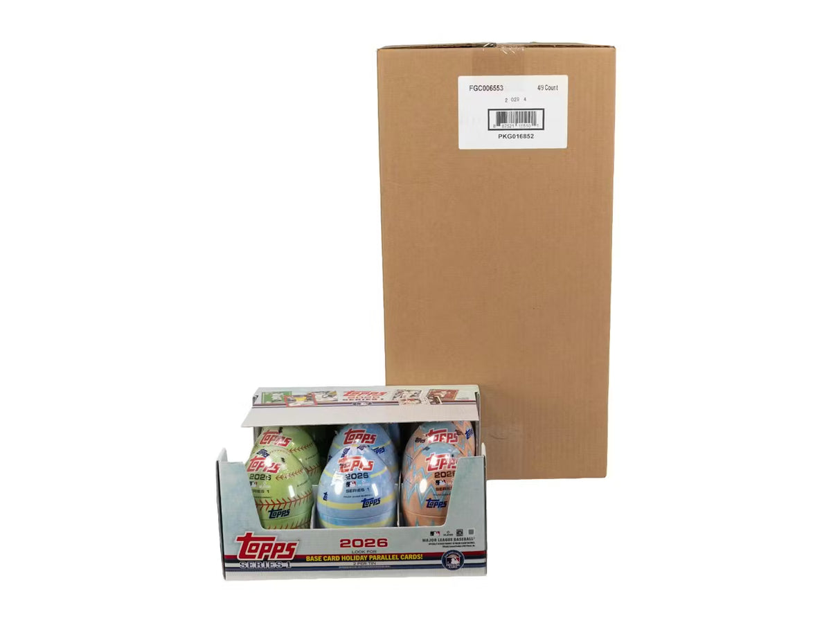 2026 Topps Series 1 Baseball - Tins - Sealed Case