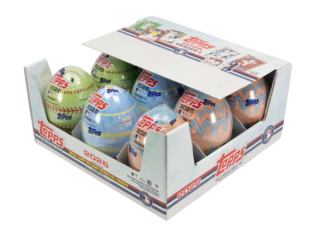 2026 Topps Series 1 Baseball - Tins - Sealed Case