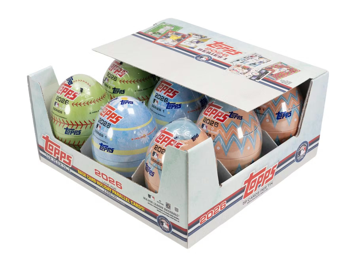 2026 Topps Series 1 Baseball - Tins - Sealed Case