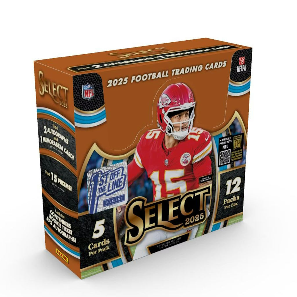 2025 Panini Select Football 1st Off The Line FOTL Hobby Box