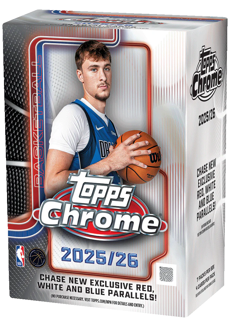2025 Topps Chrome NBA Blaster Box