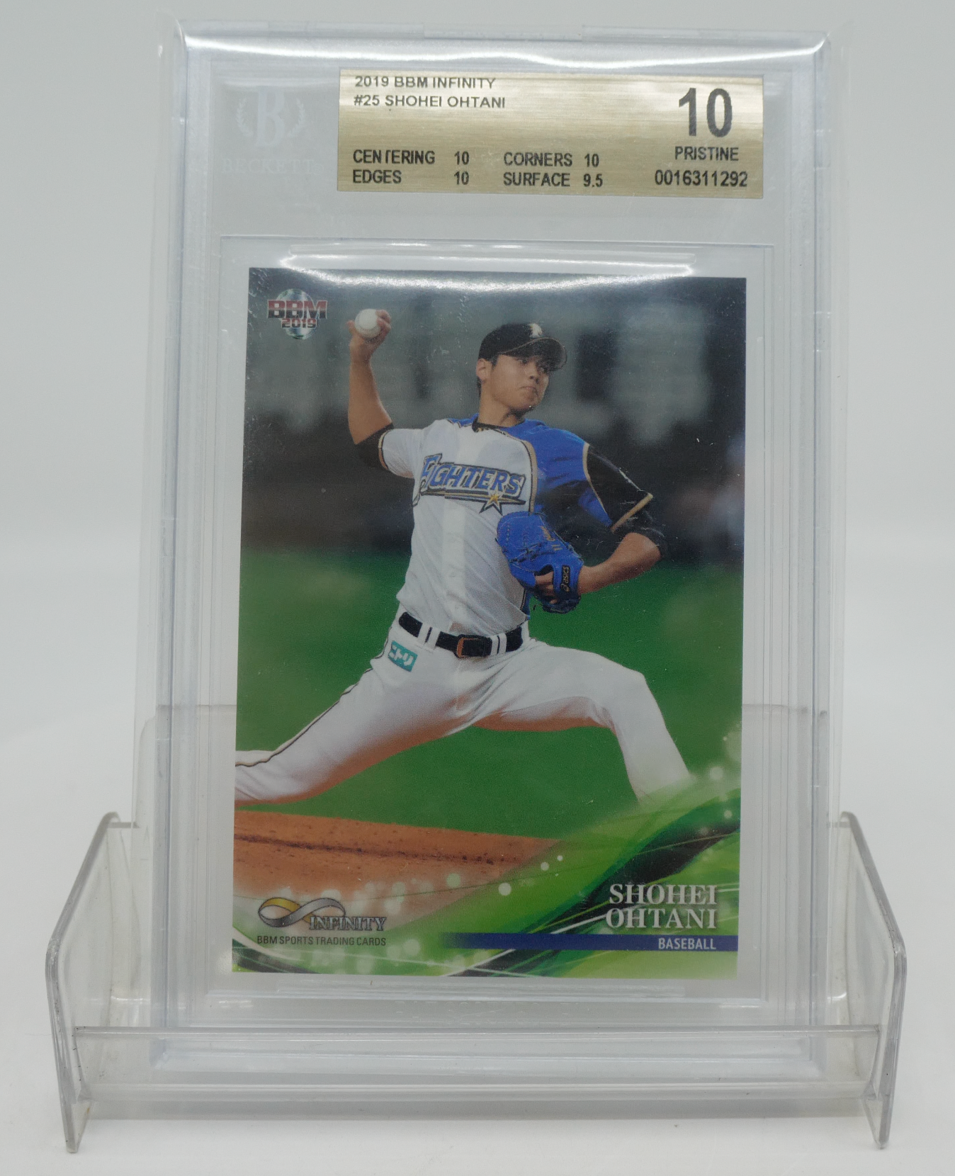 2019 BBM Infinity #25 Shohei Ohtani Pristine 10