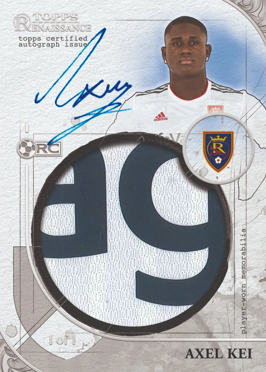 2022 Topps MLS Major League Soccer Renaissance Hobby Box