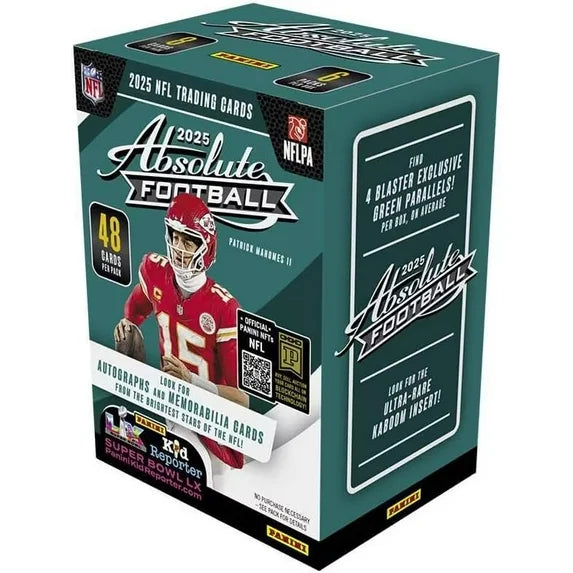 2025 Panini Absolute Football Blaster Box (Green Parallels)