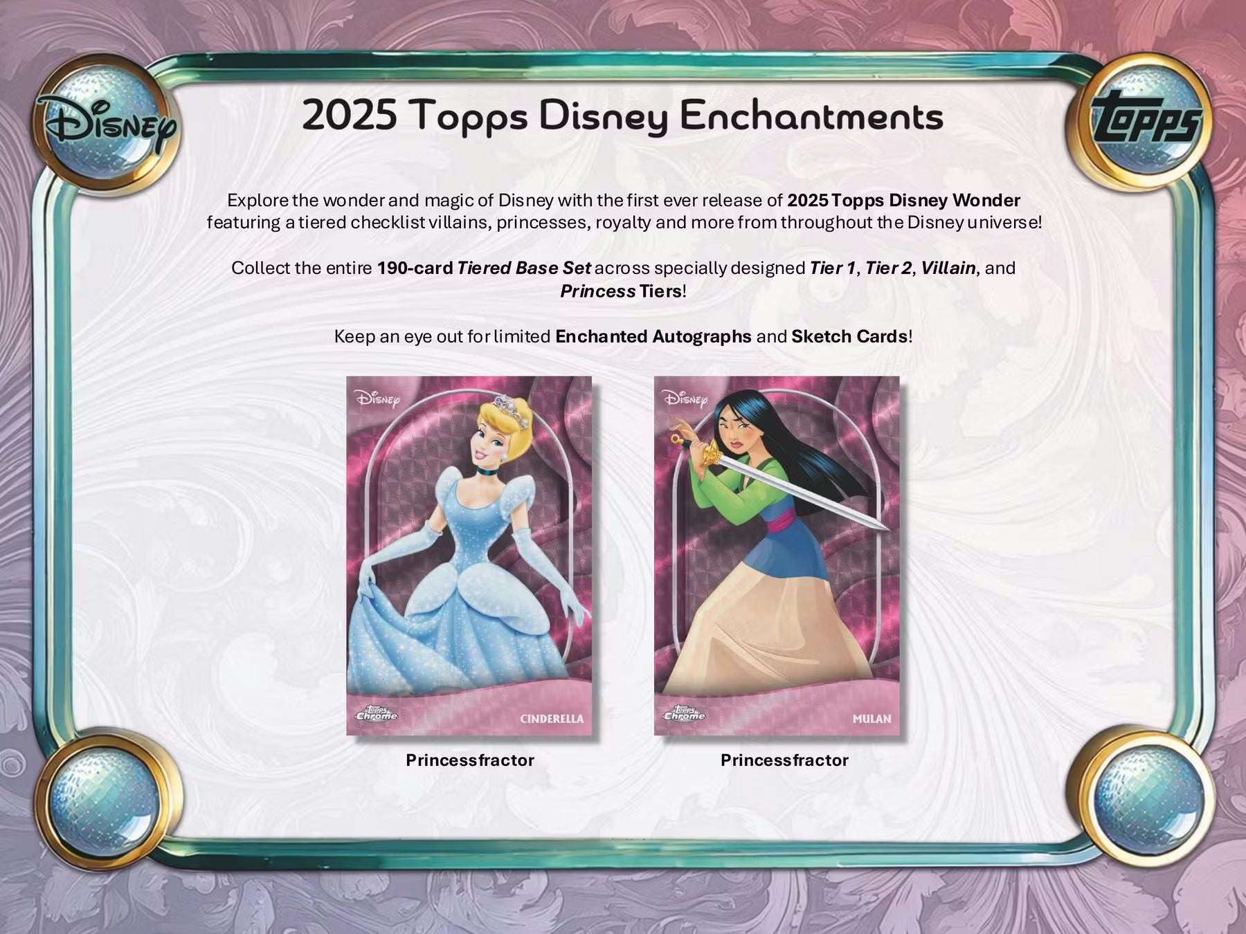 2025 Topps Disney Wonder Hobby 12-Box Case