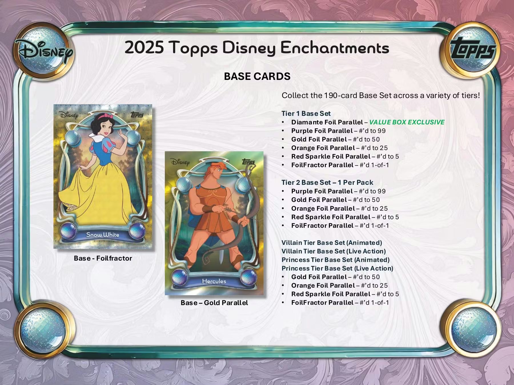 2025 Topps Disney Wonder Hobby 12-Box Case