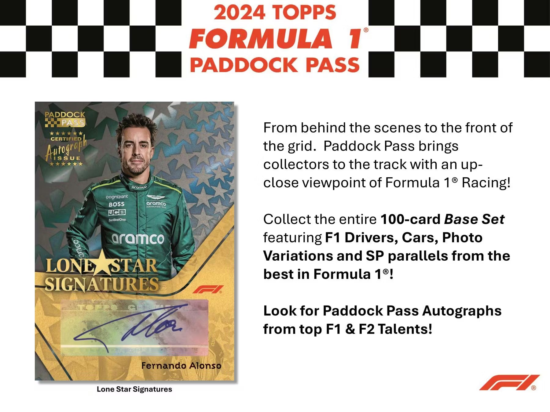 2024 Topps Paddock Pass F1 Formula 1 6-Pack Blaster Box