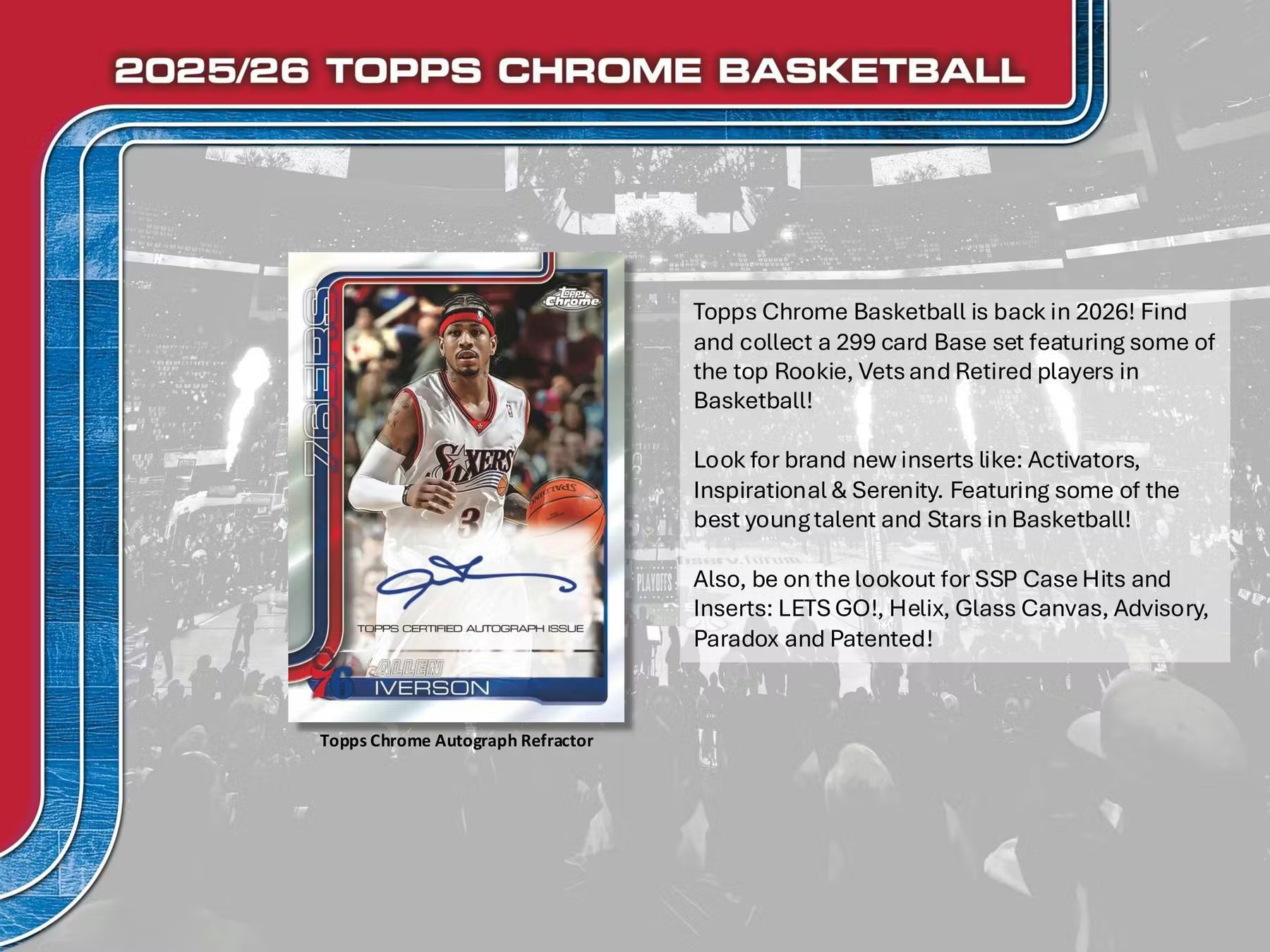 2025 Topps Chrome NBA Blaster Box
