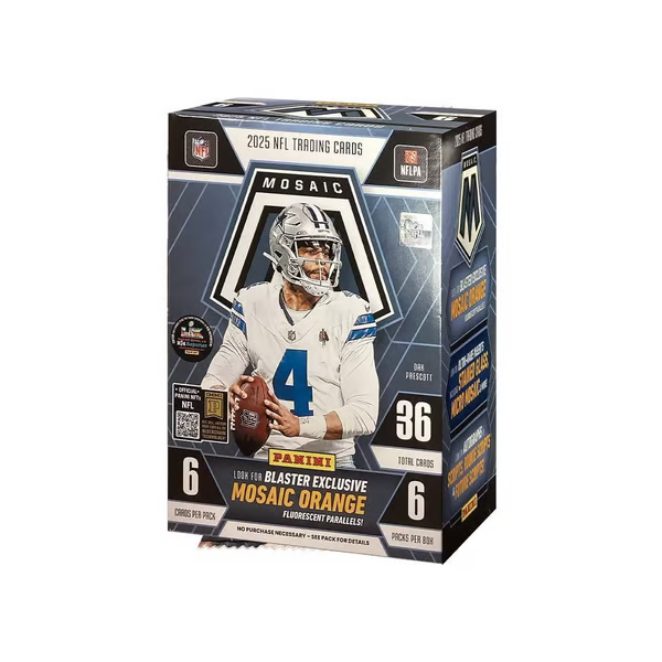 2025 NFL Mosaic Football Blaster Box